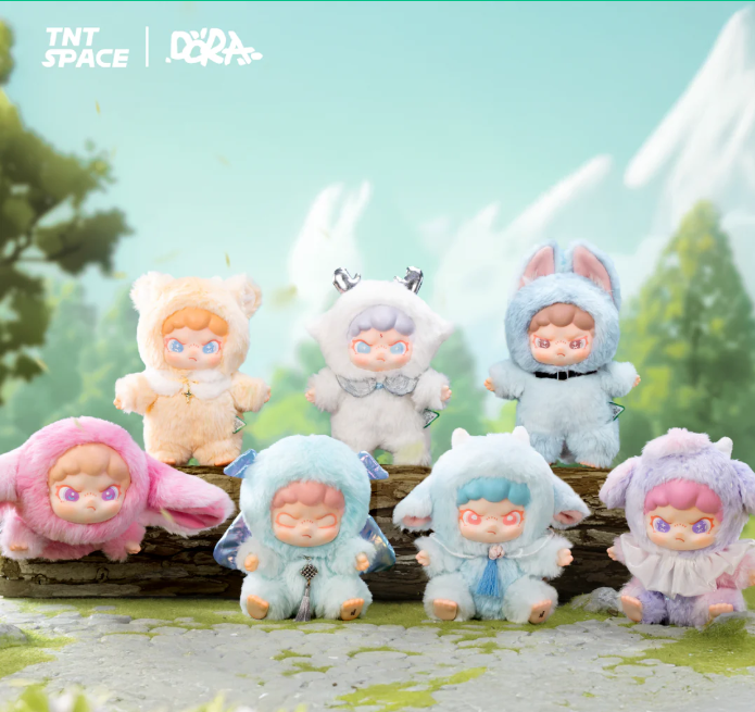 DORA x TNT Space: ShanHai Dream Series Vinyl Plush Doll (1 Mystery Doll)