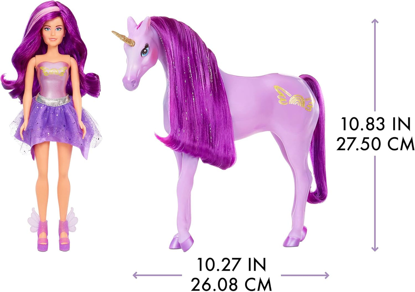 MGA’s Dream Ella Unicorn - Collectable Toy for Kids - Lilac