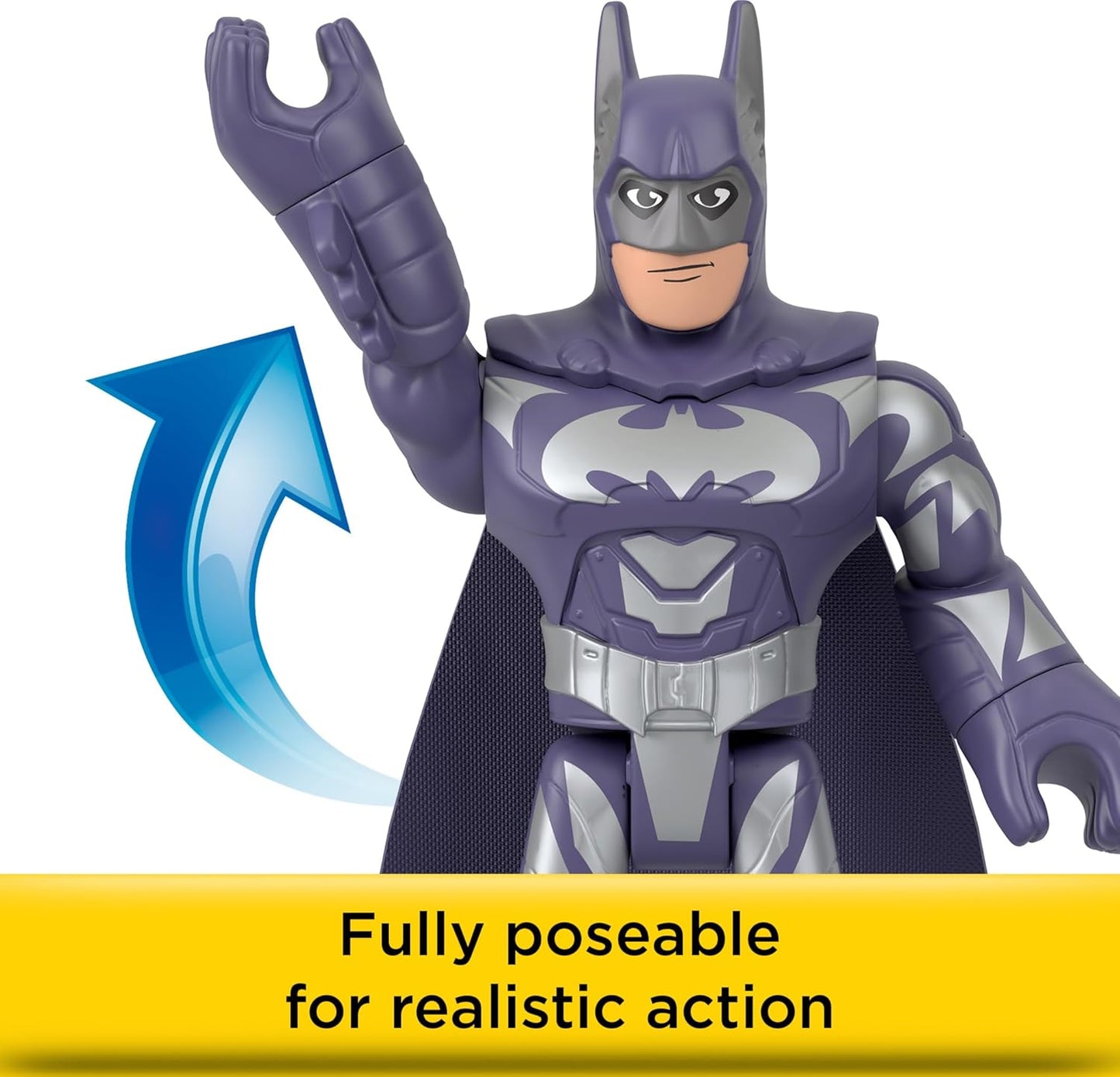 Fisher-Price Imaginext DC Super Friends Batman Toys 85th Anniversary 4 Pack