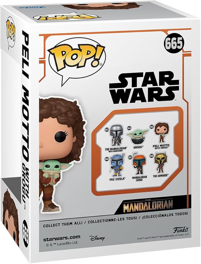 Funko POP! Star Wars Peli Motto with Grogu (665)