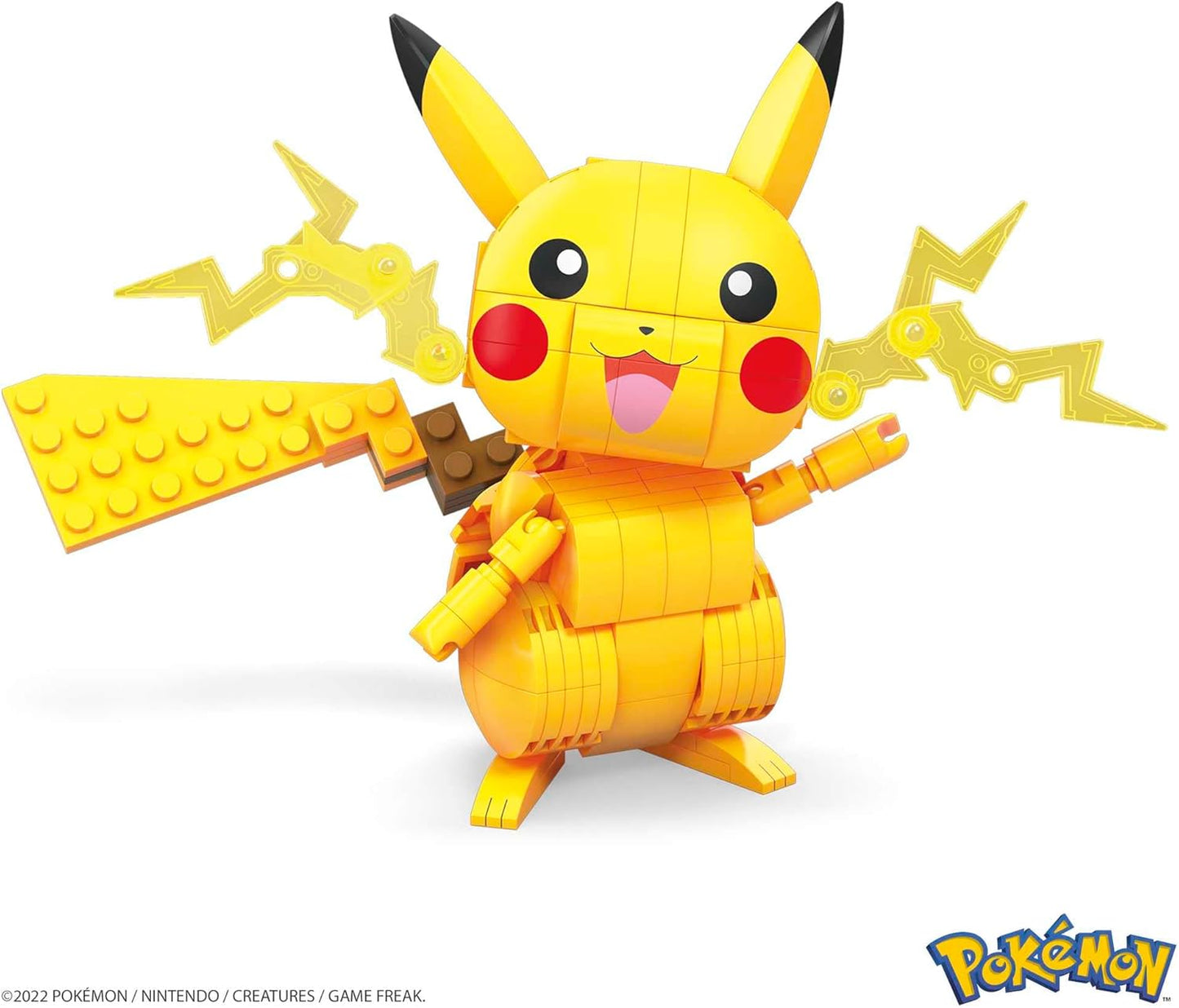 MEGA Pokémon Pikachu Interlocking Blocks Building Set - GMD31