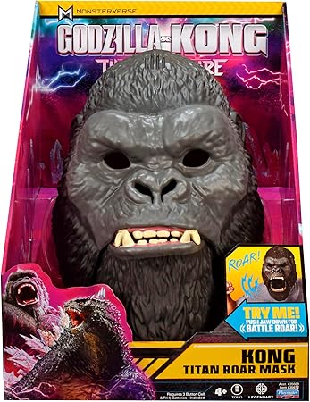 Godzilla x Kong: The New Empire, Authentic Interactive Kong Mask, Realistic
