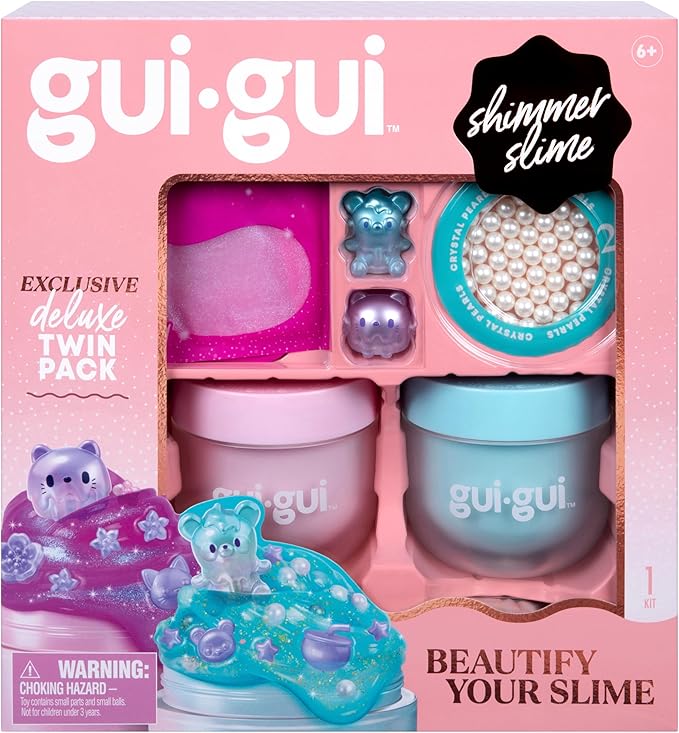 Gui Gui Shimmer Slime: Exclusive Deluxe - Twin Pack
