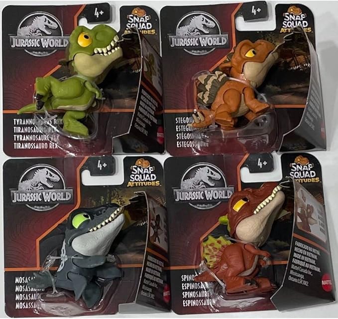 Jurassic World - Snap Squad Attitudes (GXW58)
