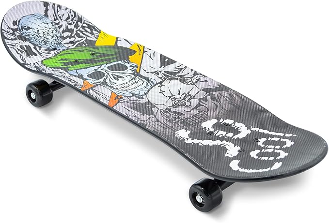 HGL OzBozz SKATEBOARD-28 INCH Deck-Dramatic Plastic Skateboard (Random)