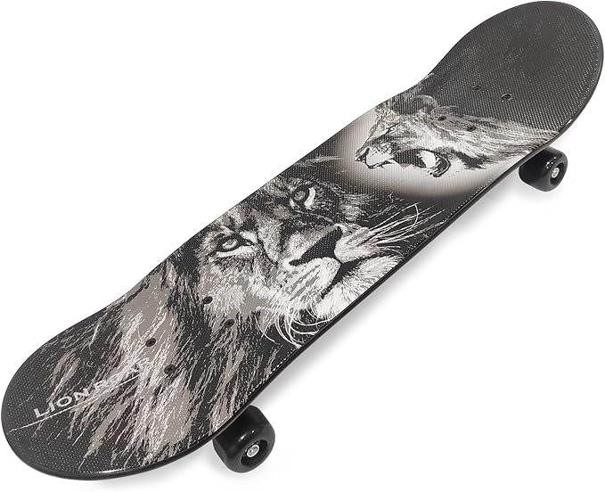 HGL OzBozz SKATEBOARD-28 INCH Deck-Dramatic Plastic Skateboard (Random)