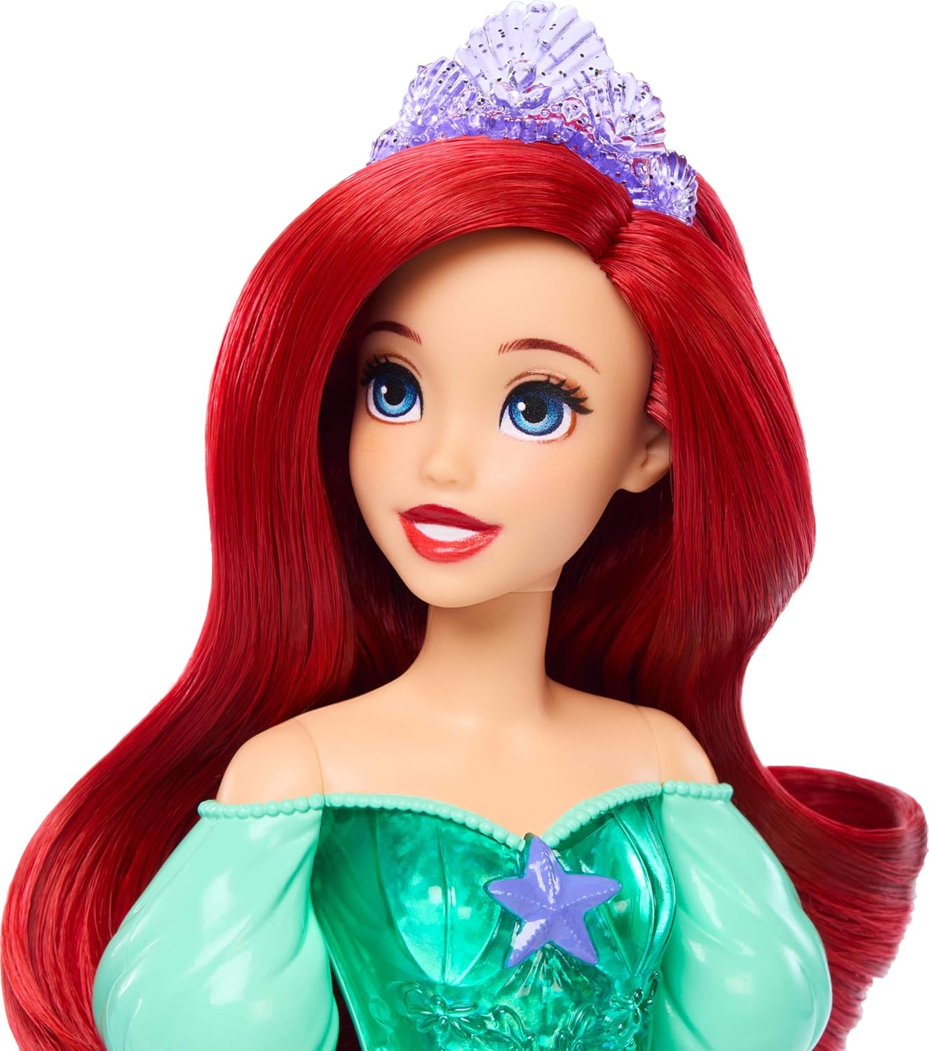 Mattel Disney Princess Dolls, Ariel Posable Fashion Doll (HLW10)