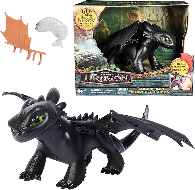 How To Train Your Dragon - Tame And Train Interactive Toothless