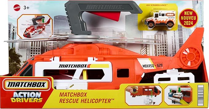 Matchbox Action Drivers: Matchbox Rescue Helicopter