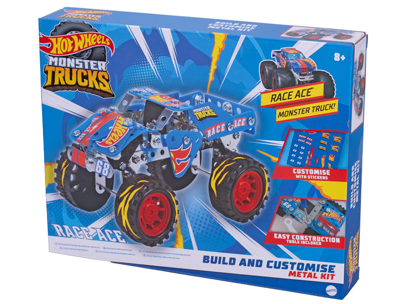 Hot Wheels Build And Customise Metal Kit | Monster Truck