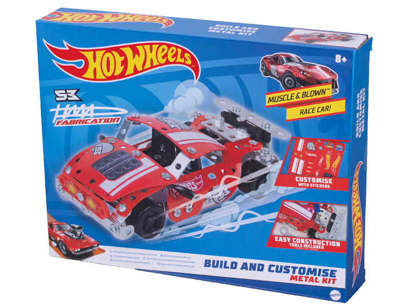 Hot Wheels Build And Customise Metal Kit | Race Car