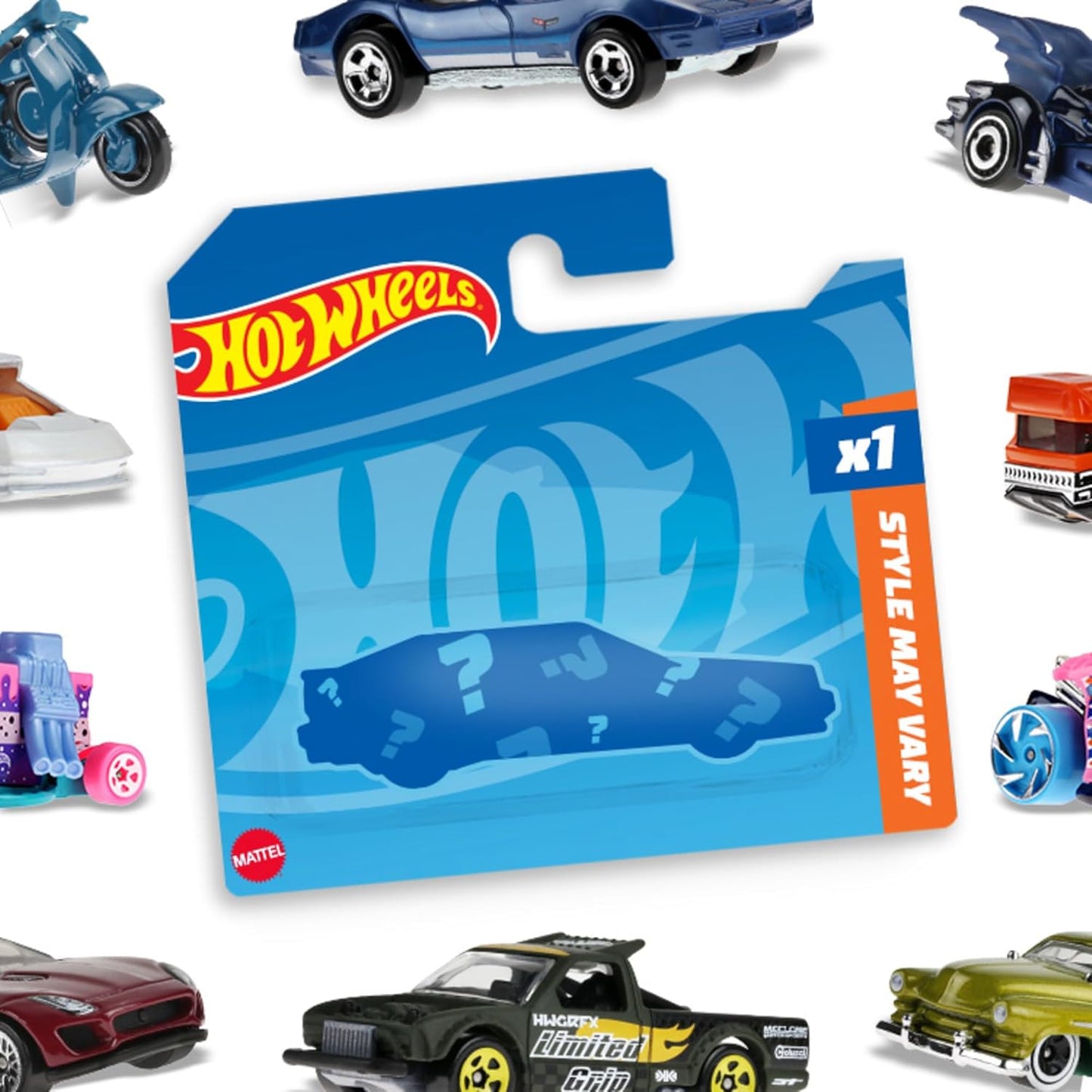 Hot Wheels Basic Car, 1:64 Scale Hot Wheels Car for Kids & Collectors, 5785 Assortment
