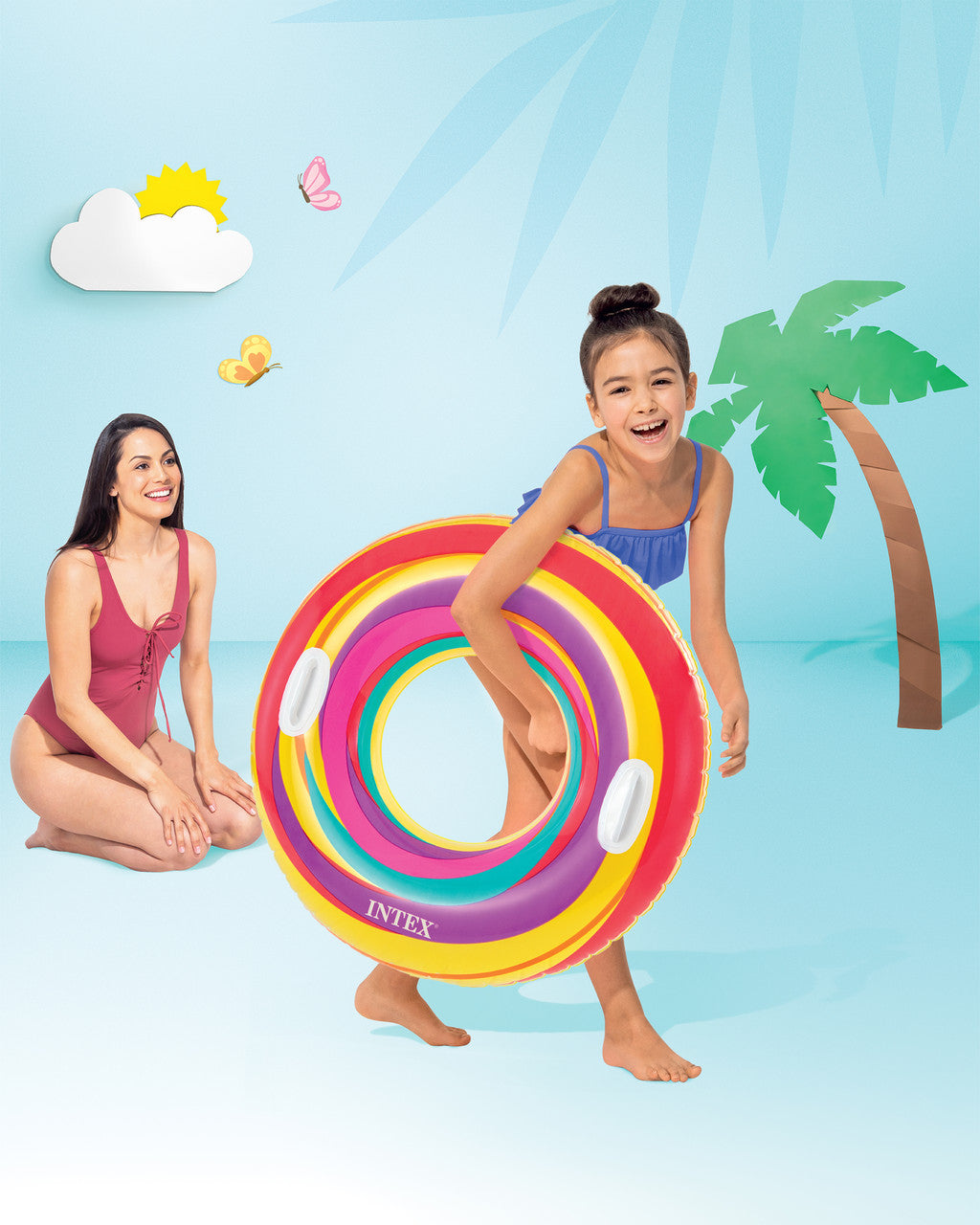Intex Inflatable Swirly Whirly Tube