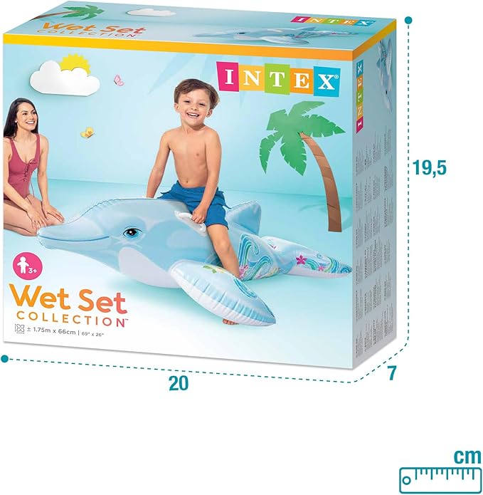 Intex Inflatable Dolphin Ride-On