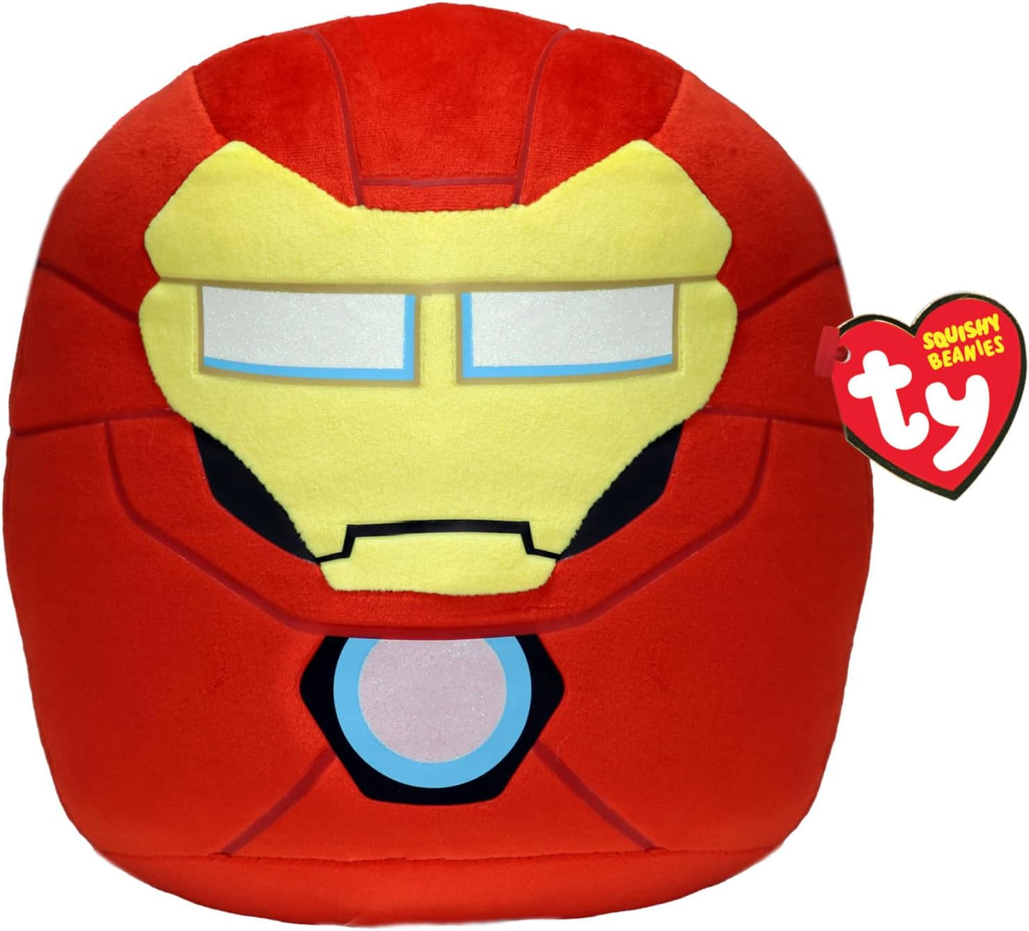 TY Marvel Avengers Iron Man Squish-A-Boo 14 Inches