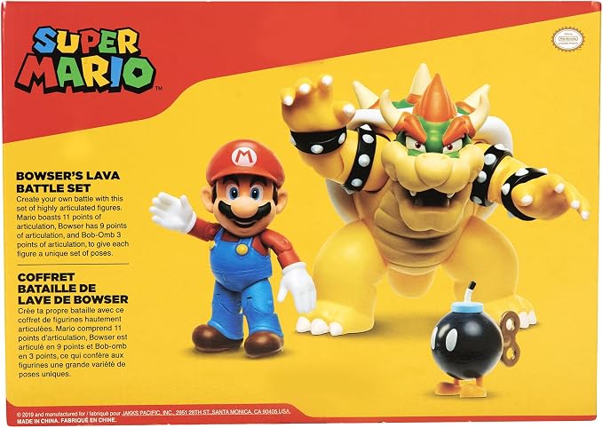 Super Mario: Bowser's Lava Battle Set