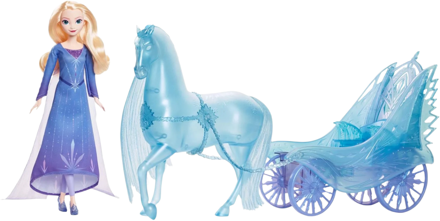 Disney Frozen Elsa Fashion Doll With Mythical Horse Nokk