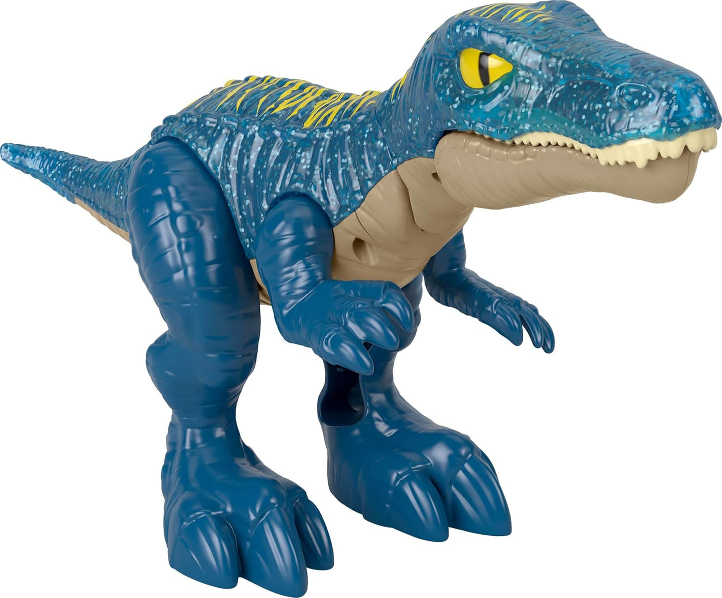 Fisher-Price Imaginext Jurassic World Dinosaur Toy Growl & Glow Baryonyx (JCT48)