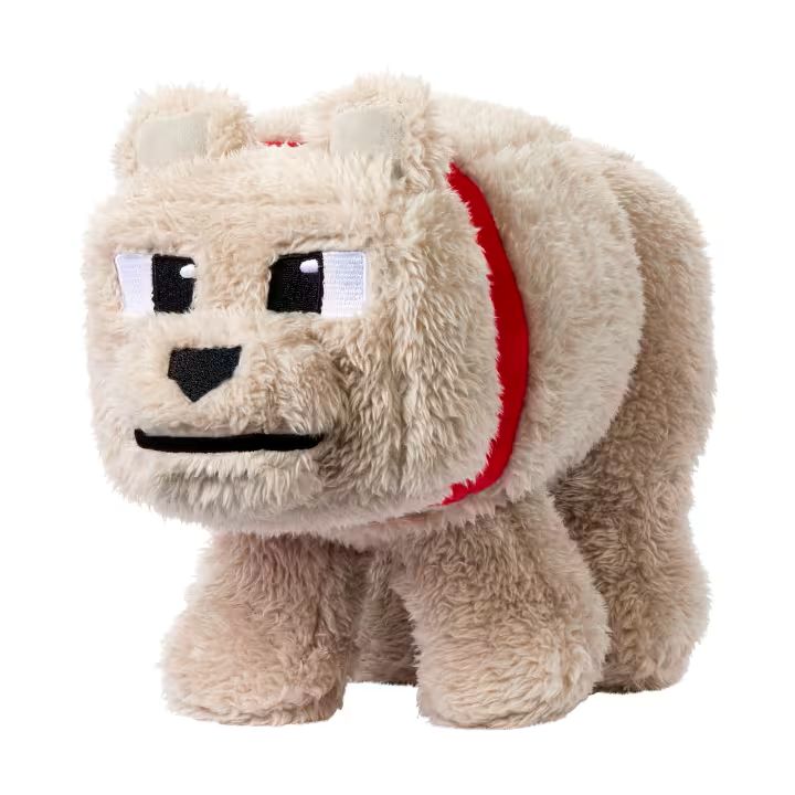 Minecraft: Dennis The Wolf Plush 8-inch