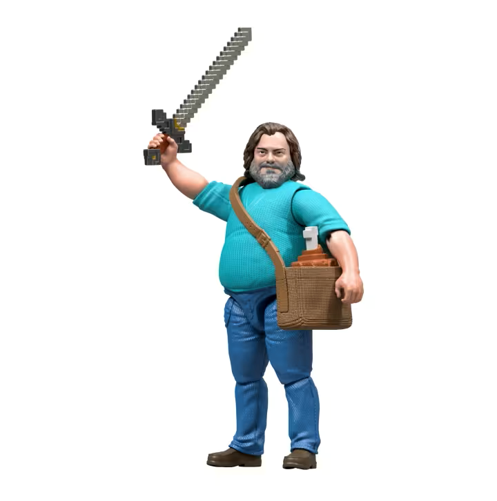 Minecraft: Steve Action Figure & Accessories (4-Inch)