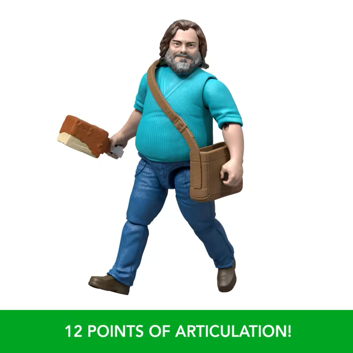 Minecraft: Steve Action Figure & Accessories (4-Inch)