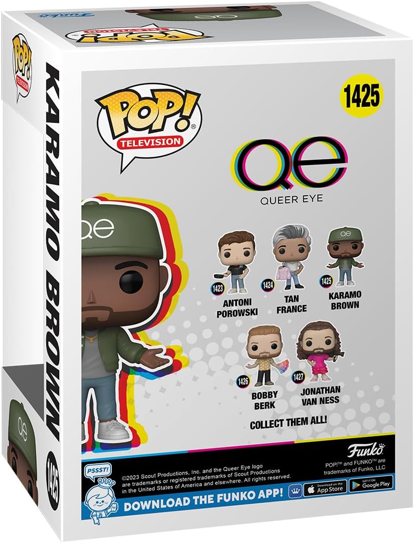 Funko POP! TV: Queer Eye - Karamo Brown - Collectable Vinyl Figure