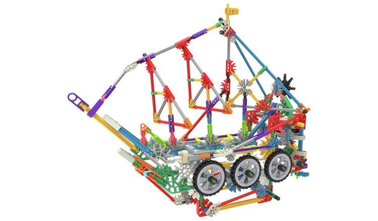 K'NEX 55 Model Building Set: 408 Pieces, In Tub, Ages 7+