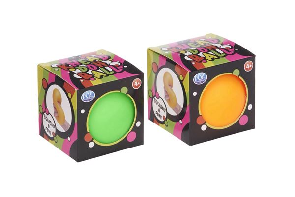 Knead Doh Neon Stress Ball - Squishy & Fun!