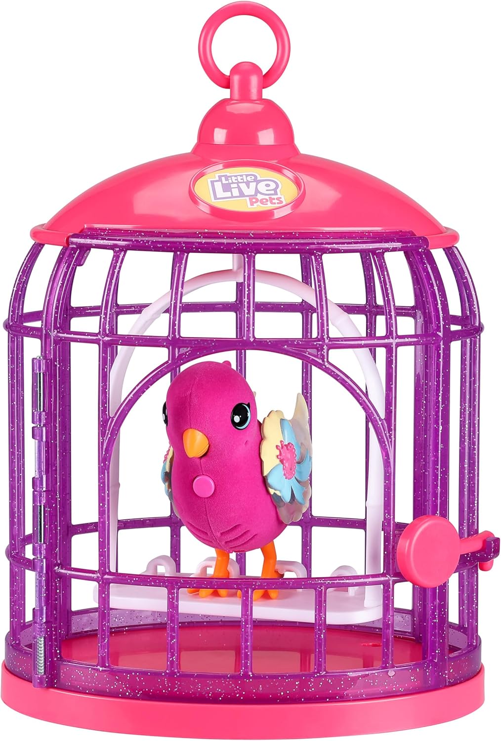 Little Live Pets - Lil' Bird & Bird Cage, New Light Up Wings