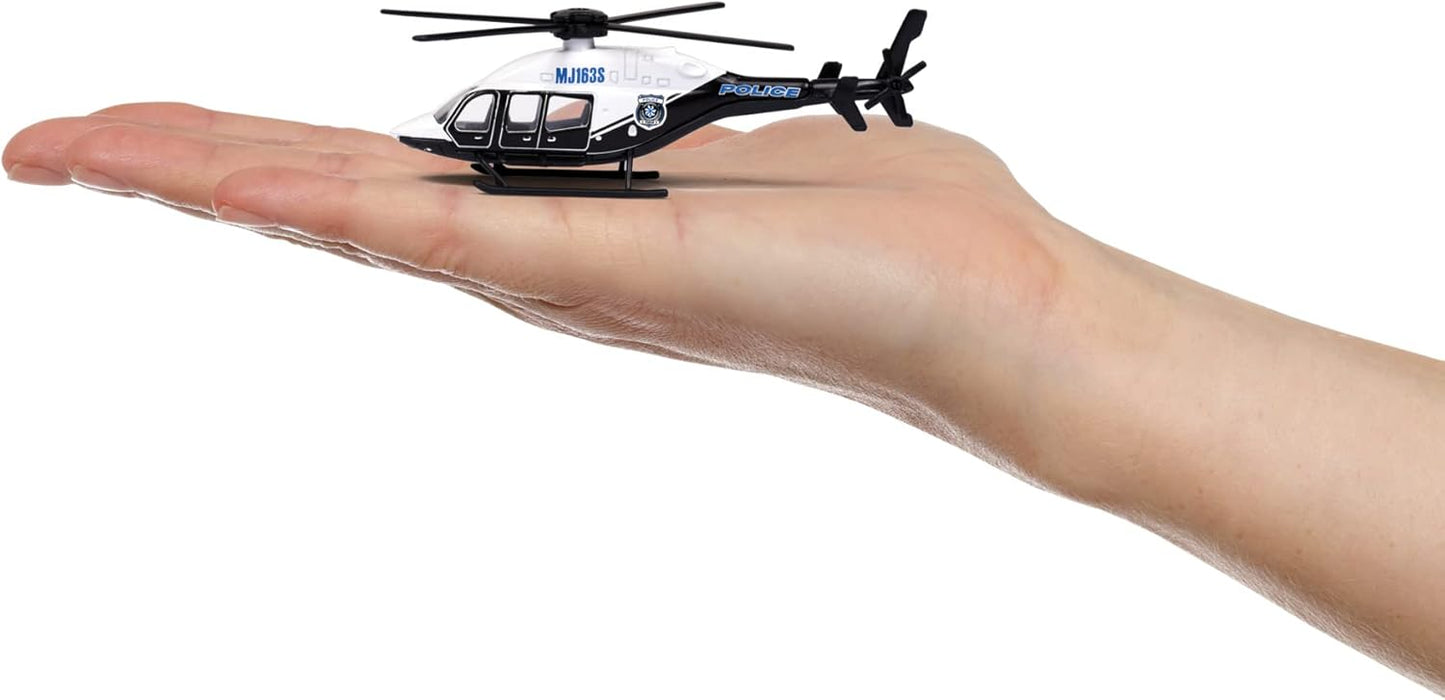 Majorette Police Force Pack 4 Cars Set - Scale 1:64