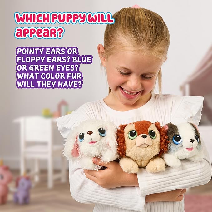 Little Live Pets Pink & Purple Home - My Puppy's Home Minis Plush Toy and Kennel Playset Surprise Reveal!