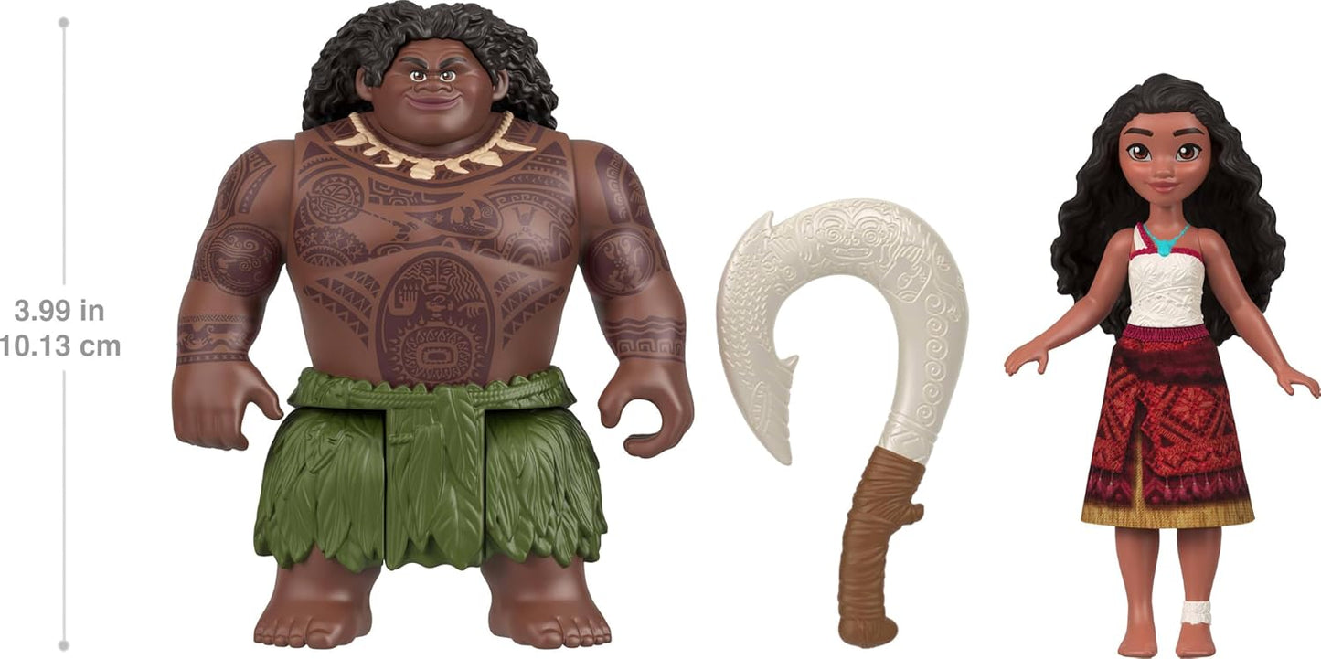 Disney | Moana 2 | Moana and Maui Ocean Adventures Set - Princess Action 2Pk
