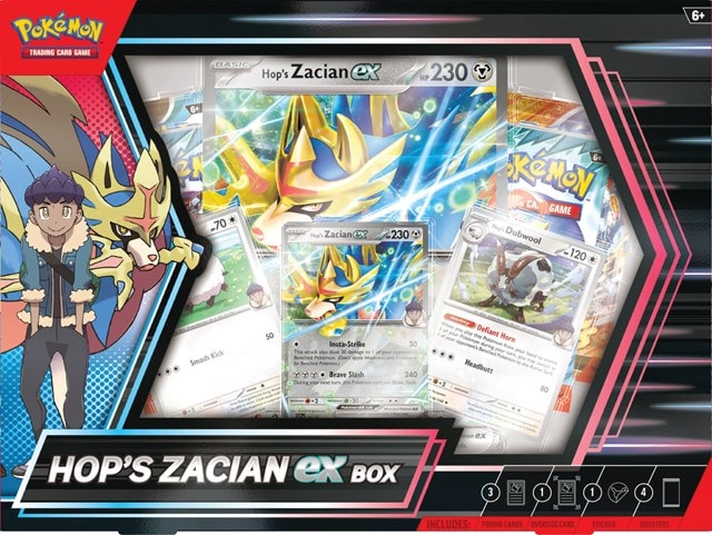 Pokémon TCG: Hop’s Zacian ex Box