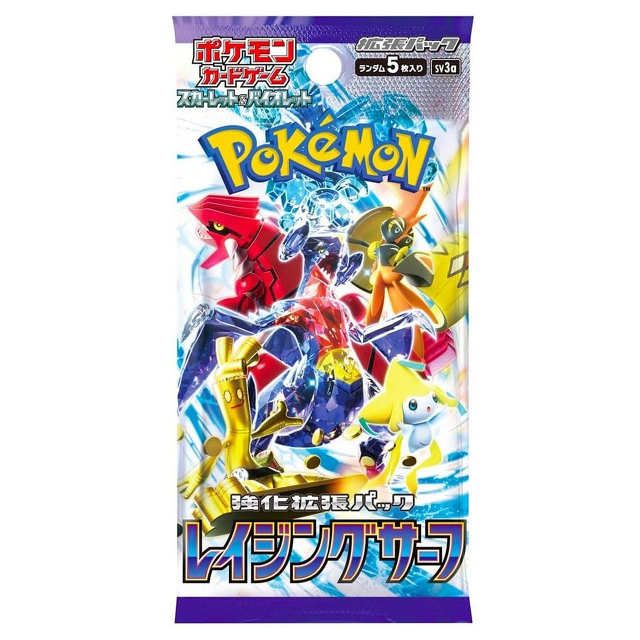 Pokemon Card TCG: Raging Surf Single Booster Pack (Japanese)