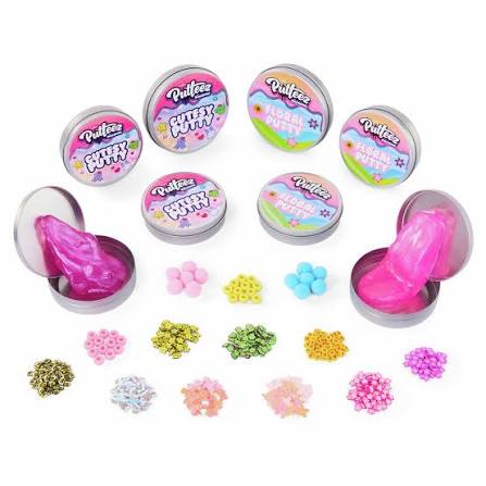 Toymania Putteez - 2 in 1 Putty Creations Cutesy Putty and Floral Putty