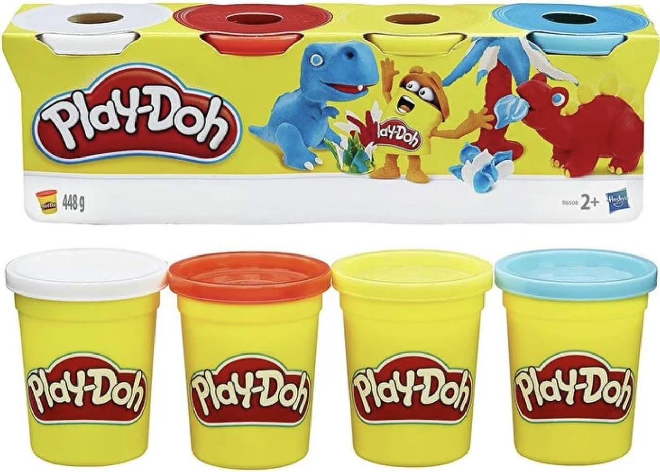 Play Doh Tubs 4 Pack