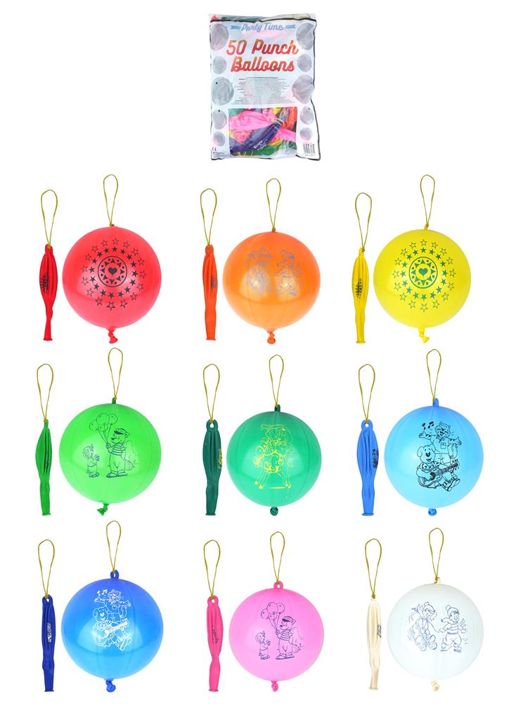 Punch Balloons - 3 for £1!