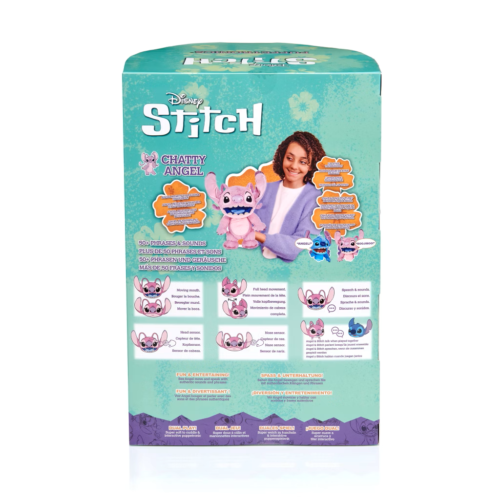 WOW! STUFF Disney Chatty Angel Deluxe , Puppetronic Angel