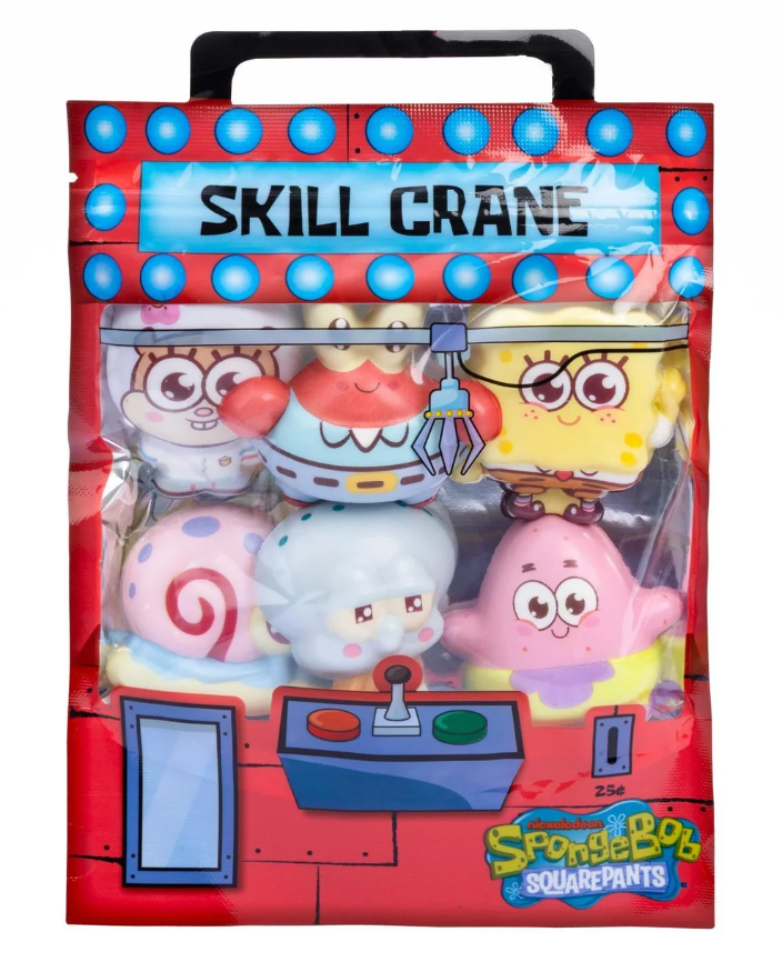 RMS Skill Crane: Spongebob Squarepants - Squishy Pals