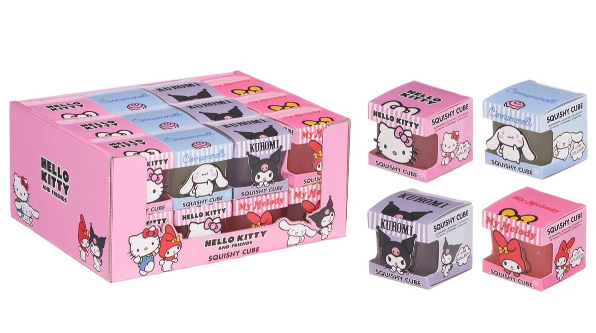 RMS Hello Kitty And Friends Squishy Cubes (4 Characters)