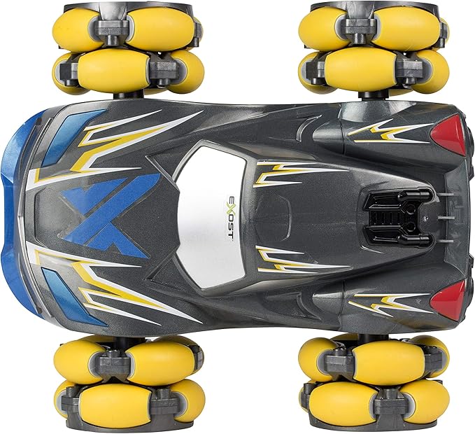 Black and yellow rollerblade with visible brand logo on a white background
