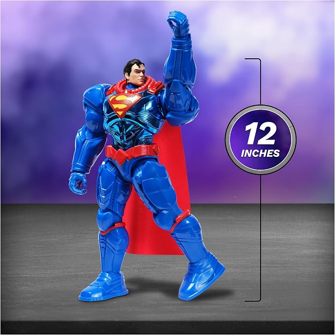 DC Metal Force: Superman Action Figure, 12-Inch