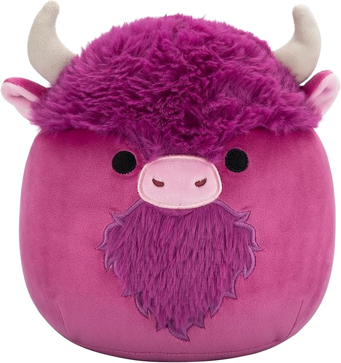 Squishmallows Original 7.5 Inch - Dave the Plum Bison