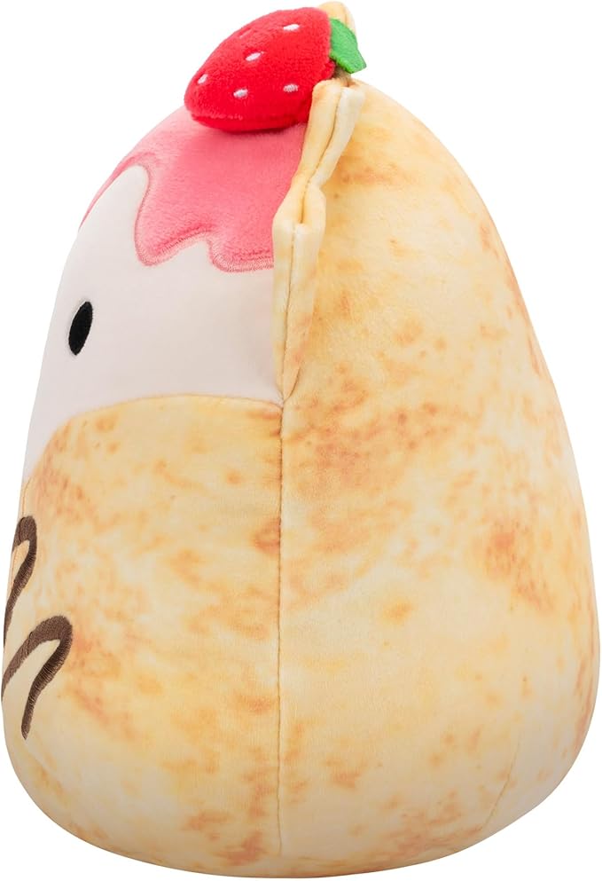 Squishmallows Original 7.5 Inch - Gasten the Strawberry Crepe