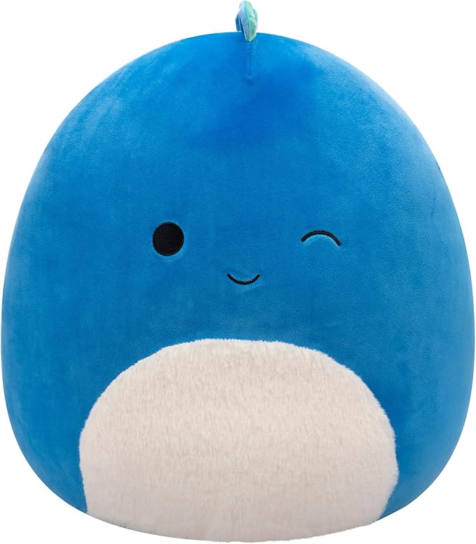 Squishmallows Original 16 Inch - Brody the Winking Dark Blue Dino