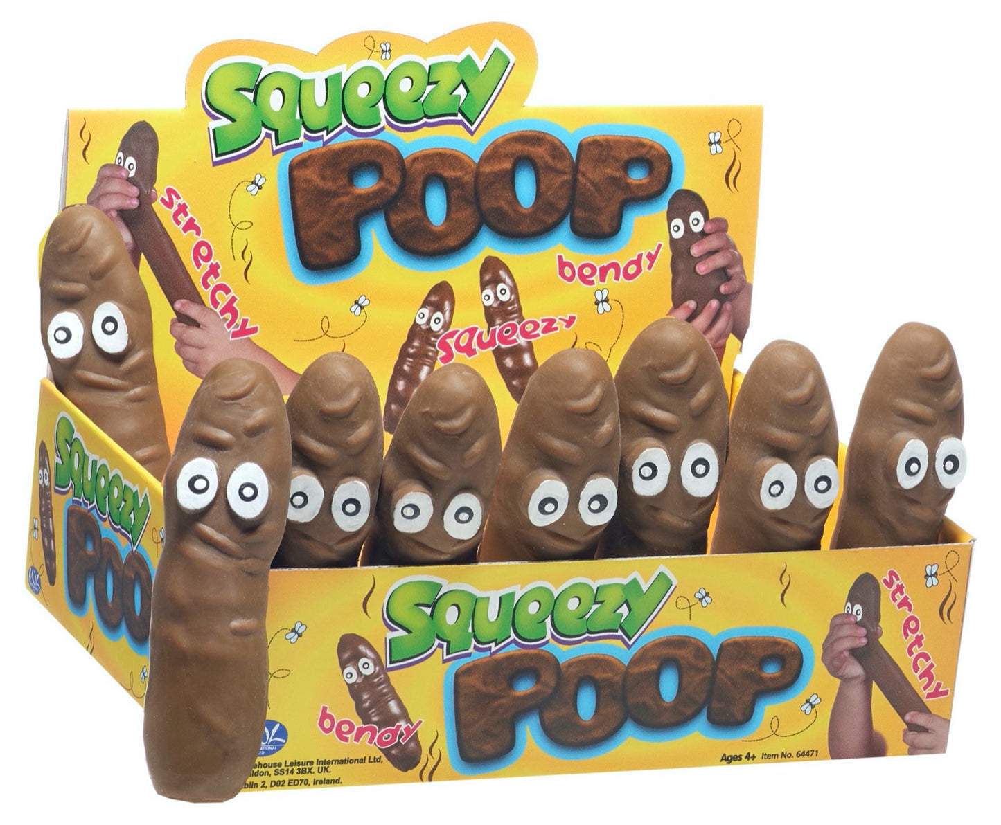 Stretchy Squeezy Poop - Stress Relief Sensory Toy