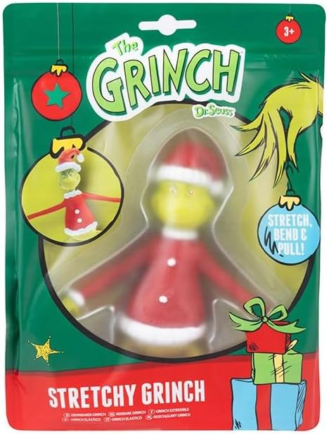 Stretchy The Grinch Perfect For Stocking Fillers Christmas Xmas Kids Children
