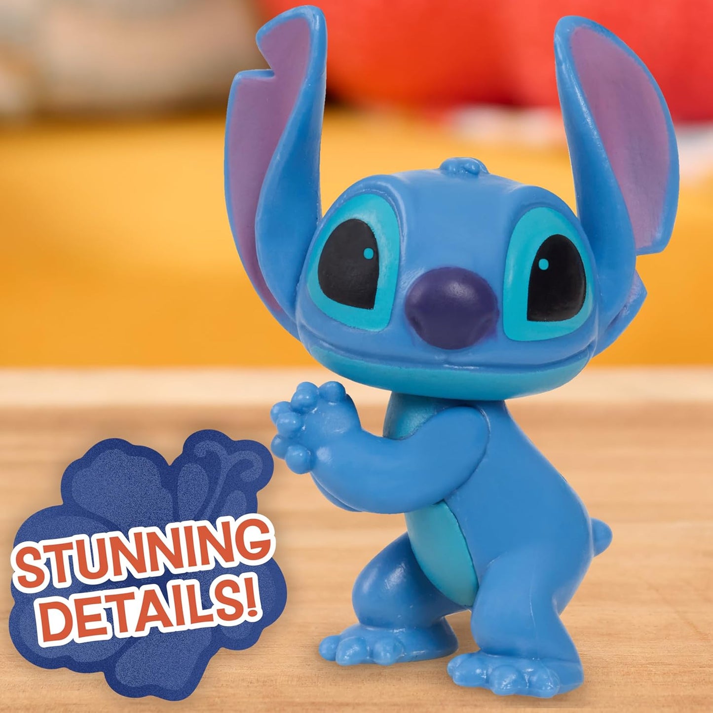 Disney Stitch Collectible Figure Set with Accessories, 11-pieces, 2-inch Figurines, Collectible
