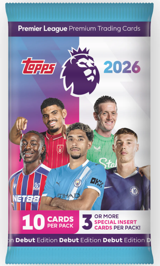 Topps Premier League 2026 - Debut Edition - Single Packet