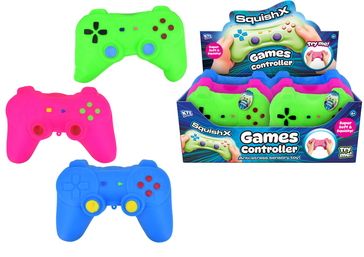 KTL: Squidgy Stretch Games Controller - Single Pack